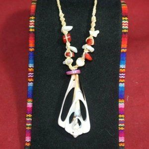 Peruvian shaman snails necklace - energetic